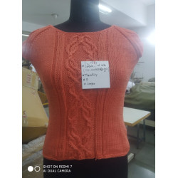 Cable and Rib Tee(Butterfly super 10)