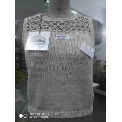 Ishita Linen Lace Top