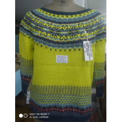 AP-3326 HK Long Sandwick Straight Waist Sweater