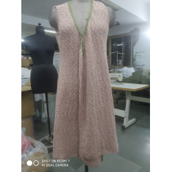 Divya Linen Long Wrap dress Divya Linen Long Wrap dress